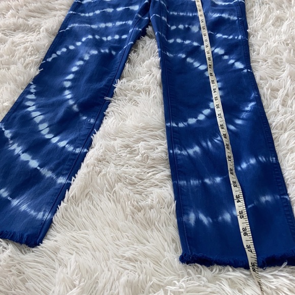 NWT! J. Crew Denim Vintage Straight Tie Dye Raw Hemline Jeans 26 - Picture 11 of 15